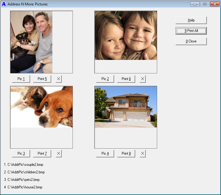 Add pictures with each record